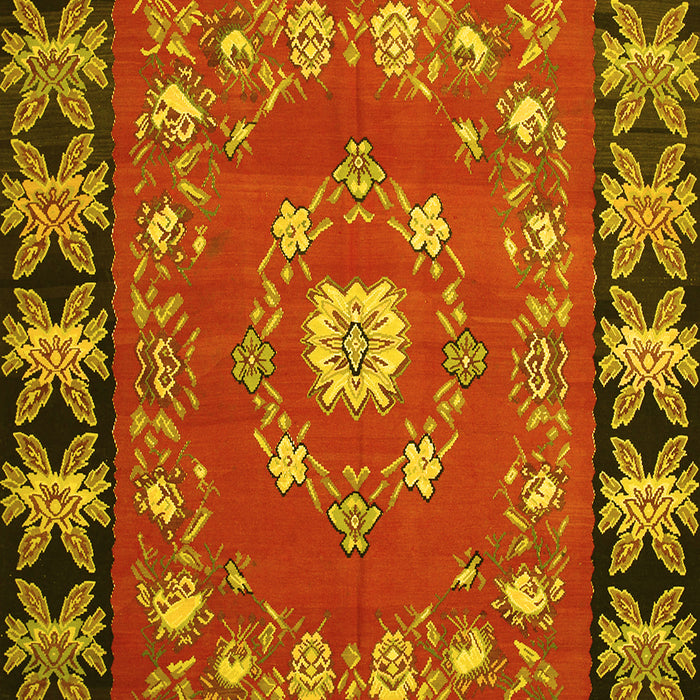 Persian Yellow Traditional Rug, tr123yw