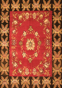 Persian Orange Traditional Rug, tr123org