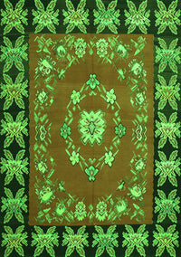 Persian Green Traditional Rug, tr123grn