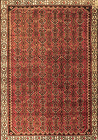 Persian Brown Traditional Rug, tr1240brn