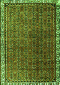 Persian Green Traditional Rug, tr1240grn