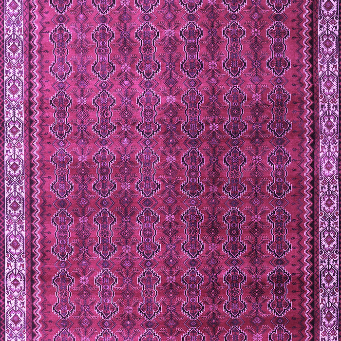 Machine Washable Persian Purple Traditional Area Rugs, wshtr1240pur