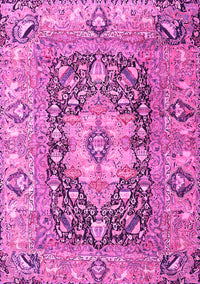 Animal Pink Traditional Rug, tr1241pnk