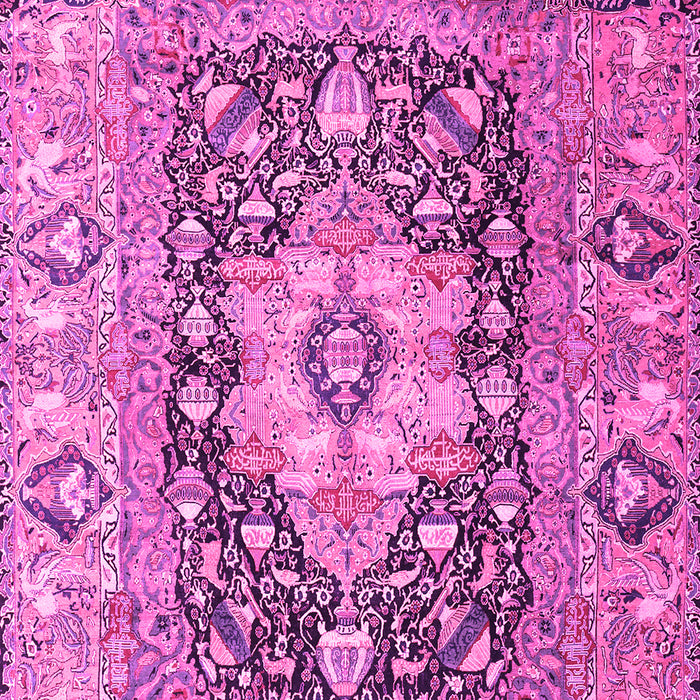 Animal Pink Traditional Rug, tr1241pnk