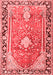 Medallion Red Traditional Area Rugs