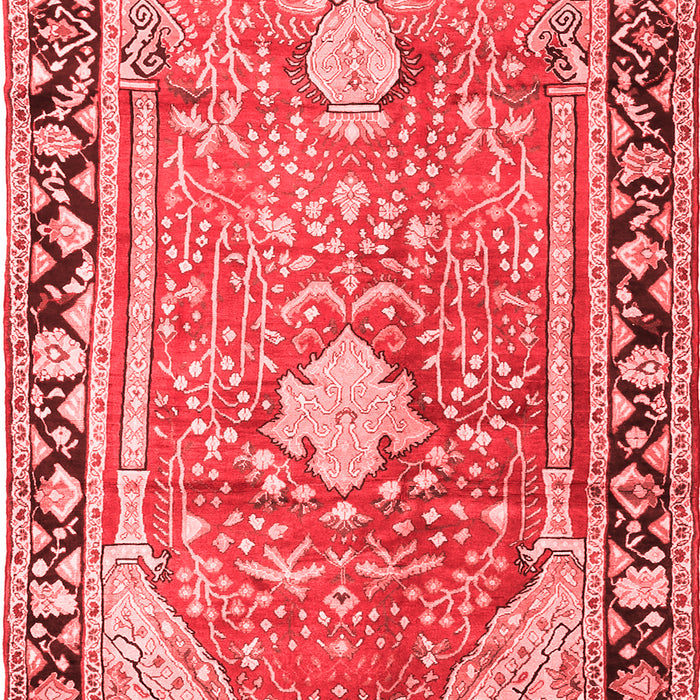 Medallion Red Traditional Area Rugs
