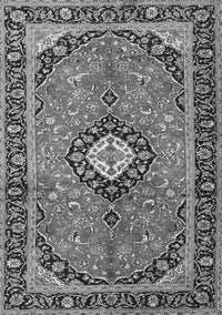 Medallion Gray Traditional Rug, tr1243gry