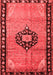 Medallion Red Traditional Area Rugs