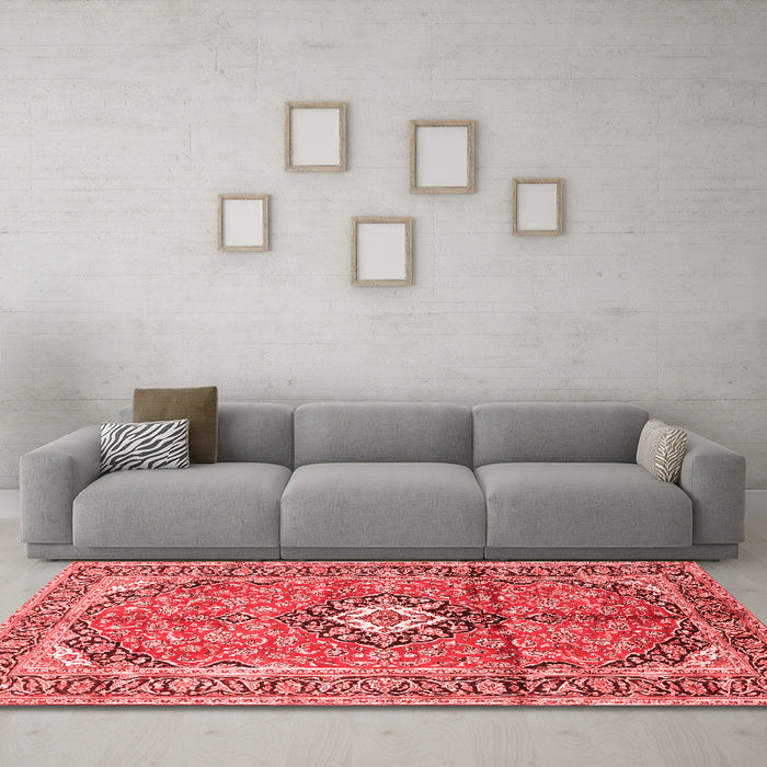 Traditional Red Washable Rugs