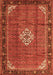 Persian Orange Traditional Rug, tr1246org