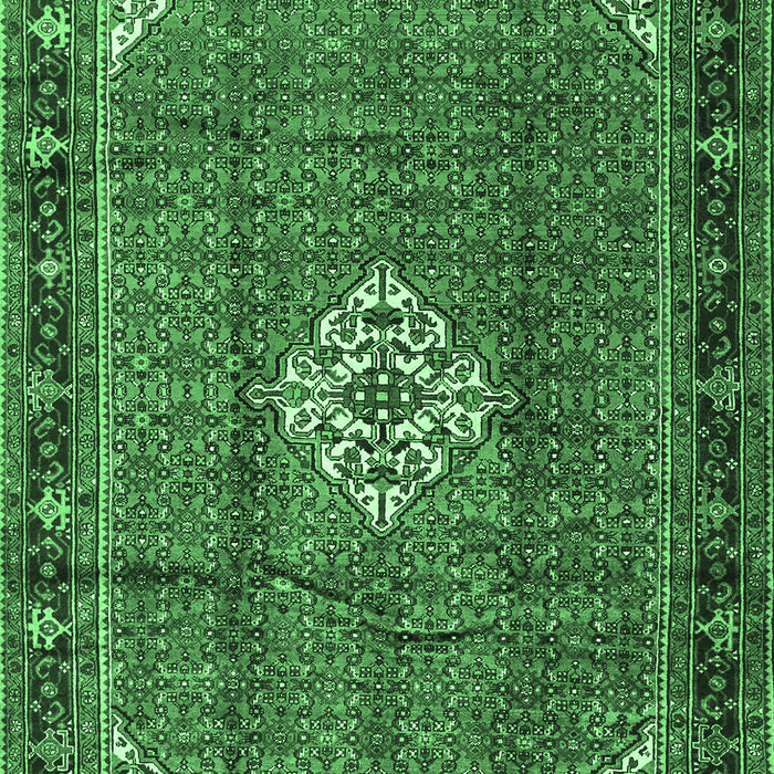 Persian Emerald Green Traditional Rug, tr1246emgrn