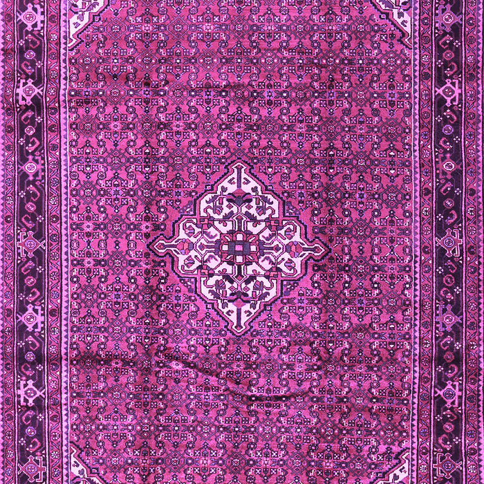 Machine Washable Persian Purple Traditional Area Rugs, wshtr1246pur
