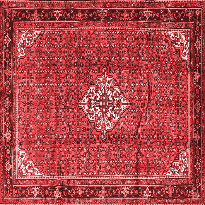 Machine Washable Persian Red Traditional Rug, wshtr1246red