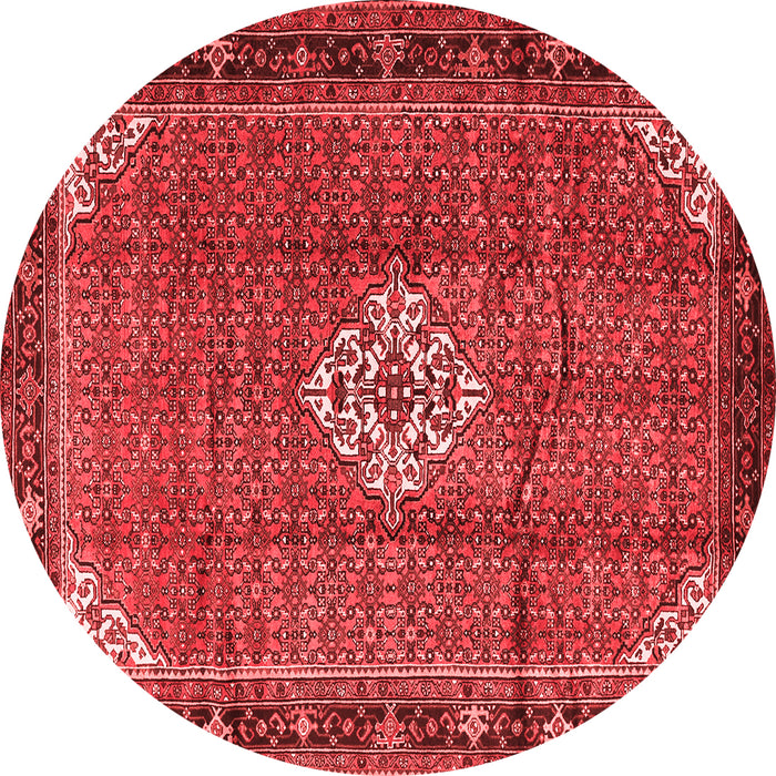 Machine Washable Persian Red Traditional Rug, wshtr1246red