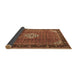 Sideview of Persian Brown Traditional Rug, tr1246brn