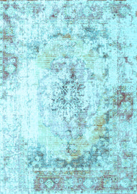 Persian Light Blue Traditional Rug, tr1247lblu