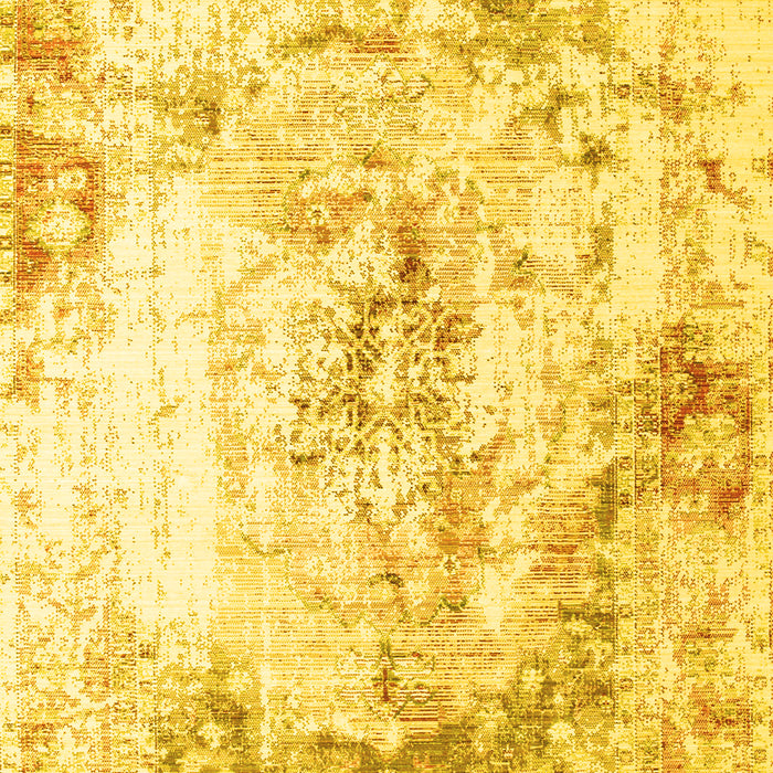 Persian Yellow Traditional Rug, tr1247yw