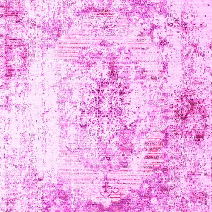 Machine Washable Persian Pink Traditional Rug, wshtr1247pnk