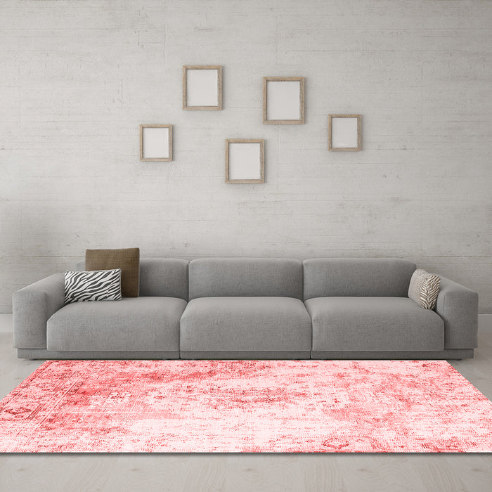 Traditional Red Washable Rugs