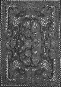 Animal Gray Traditional Rug, tr124gry