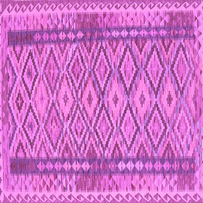 Square Machine Washable Persian Purple Traditional Area Rugs, wshtr1250pur