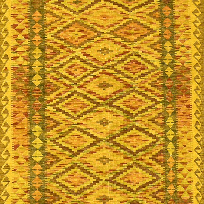 Machine Washable Persian Yellow Traditional Rug, wshtr1250yw