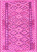 Machine Washable Persian Pink Traditional Rug, wshtr1250pnk