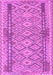 Machine Washable Persian Purple Traditional Area Rugs, wshtr1250pur