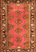 Persian Orange Traditional Rug, tr1251org