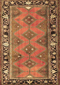 Persian Brown Traditional Rug, tr1251brn