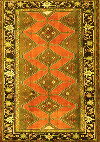 Persian Yellow Traditional Rug, tr1251yw