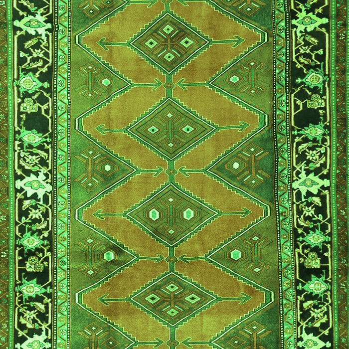 Persian Green Traditional Rug, tr1251grn