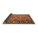 Sideview of Persian Brown Traditional Rug, tr1251brn