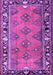 Machine Washable Persian Purple Traditional Area Rugs, wshtr1251pur