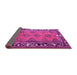 Sideview of Persian Pink Traditional Rug, tr1251pnk