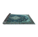 Sideview of Medallion Light Blue Traditional Rug, tr1252lblu