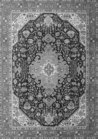 Medallion Gray Traditional Rug, tr1252gry