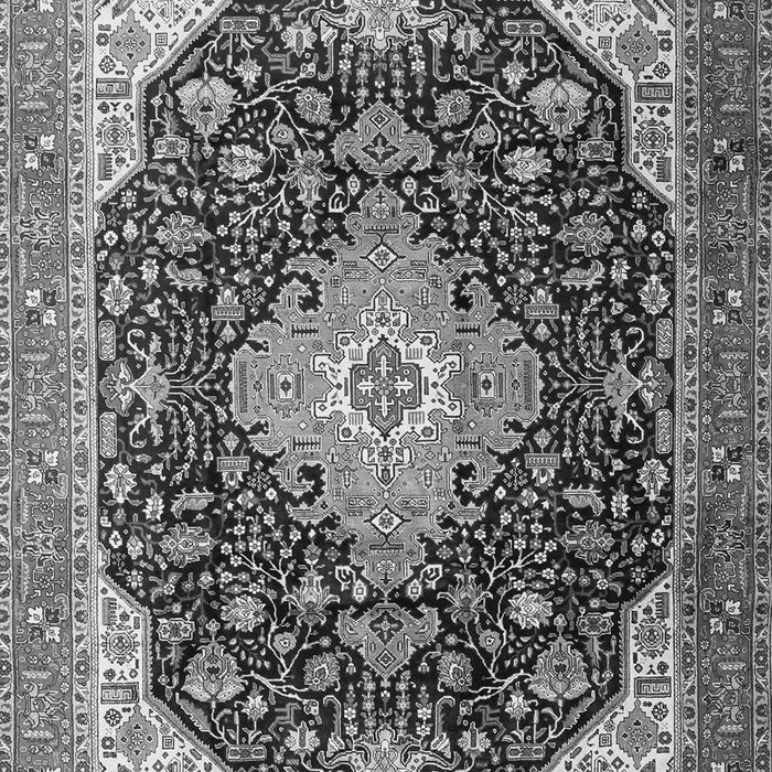 Medallion Gray Traditional Rug, tr1252gry