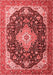 Medallion Red Traditional Area Rugs