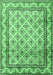 Persian Emerald Green Traditional Rug, tr1253emgrn