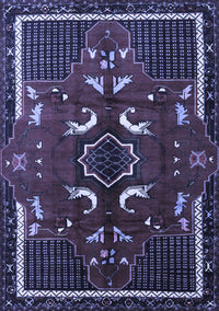 Persian Blue Traditional Rug, tr1254blu