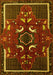 Persian Yellow Traditional Rug, tr1254yw
