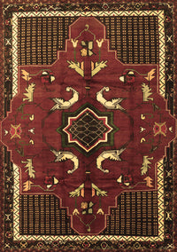 Persian Brown Traditional Rug, tr1254brn
