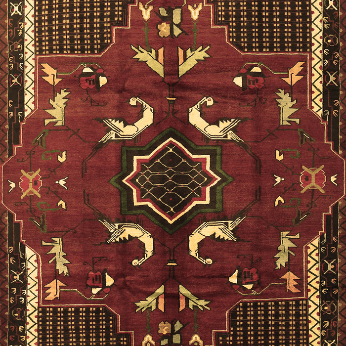 Persian Brown Traditional Rug, tr1254brn