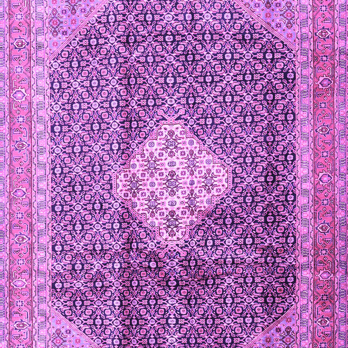 Medallion Purple Traditional Rug, tr1255pur
