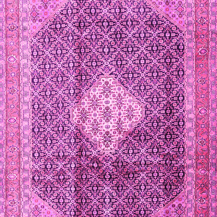 Medallion Pink Traditional Rug, tr1255pnk