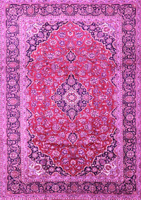 Medallion Pink Traditional Rug, tr1256pnk