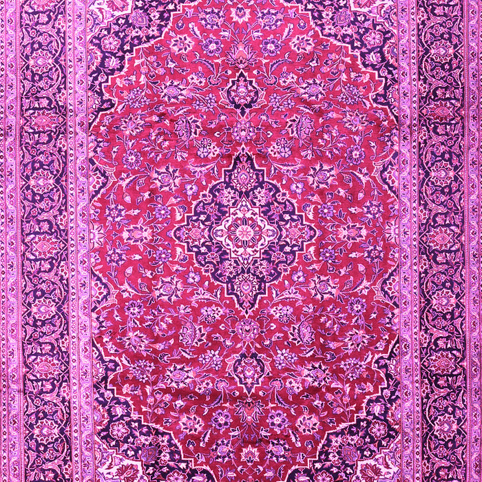 Medallion Pink Traditional Rug, tr1256pnk