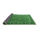 Sideview of Persian Emerald Green Traditional Rug, tr1258emgrn