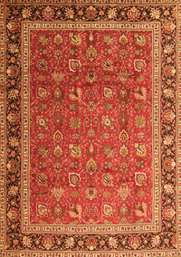 Persian Orange Traditional Rug, tr1258org